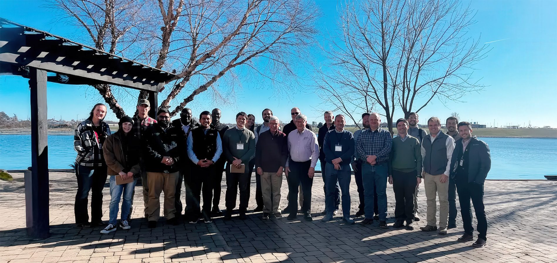 The WCS-FARM team gathered at a project meeting